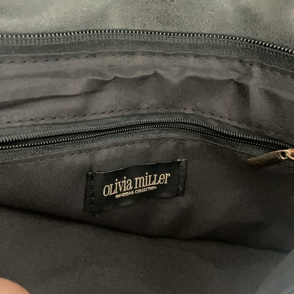 Olivia Miller envelope clutch/ crossbody with gold chain - Picture 4 of 8